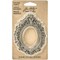 Idea-Ology Metal Baroque Frames 2.25"X3" 2/Pkg-Antique Nickel